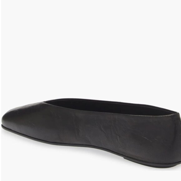 Jeffrey Campbell Romp Black Ballet Flat - Picture 2 of 3